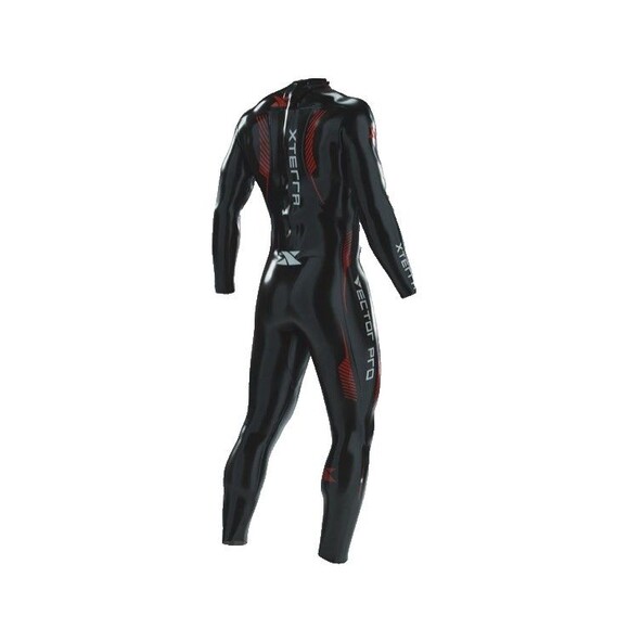 XTERRA Wetsuit Women’s Black Vector Pro X3 Swim Open Water Flexible Triathlon M - Picture 4 of 16